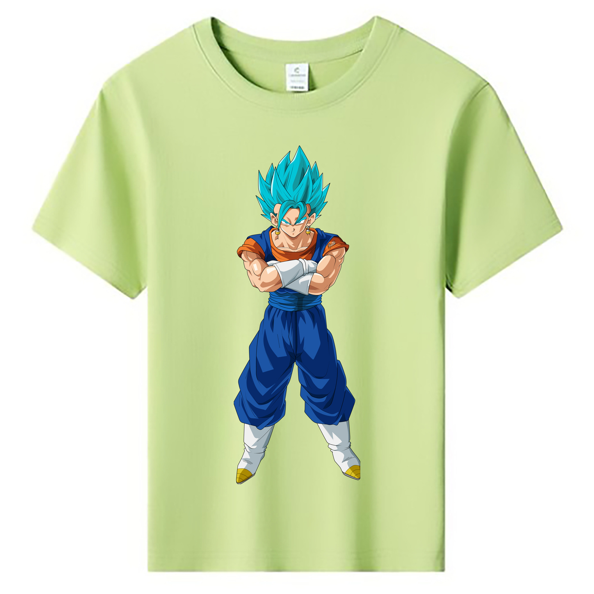（画像用） ドラゴンボール ベジット DRAGON BALL Vegetto 綿100％キッズTシャツ（フロントプリント）